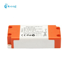 boqi dimmable led driver 300ma 5w 6w 7w led triac driver with CE SAA